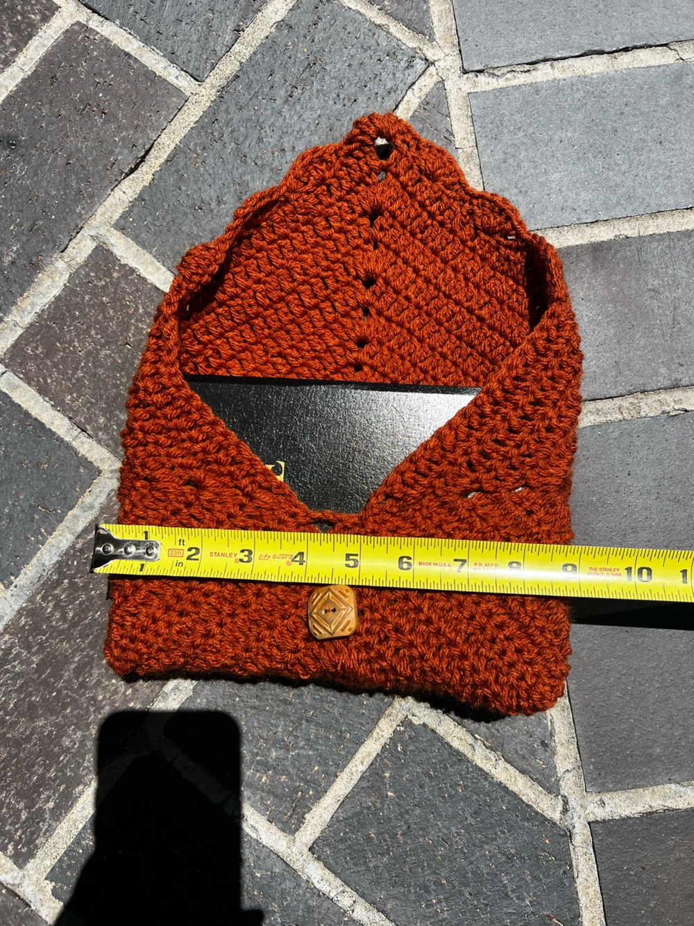 Hand Crocheted Custom Book Cover Book Sleeve for Traveling and Storage - Picture 12 of 16